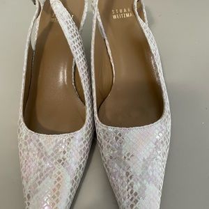 Stuart Weitzman sling back shoe